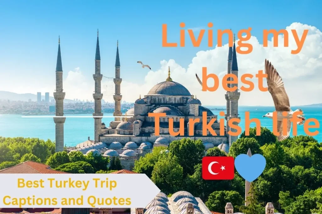 Best Turkey Trip Captions and Quotes