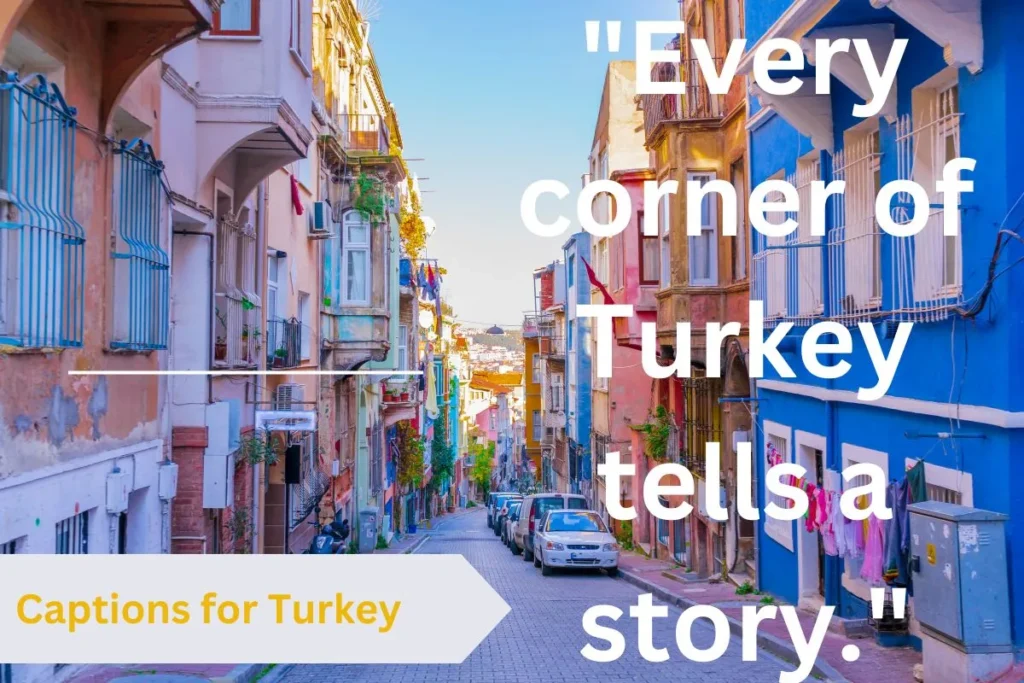 Captions for Turkey