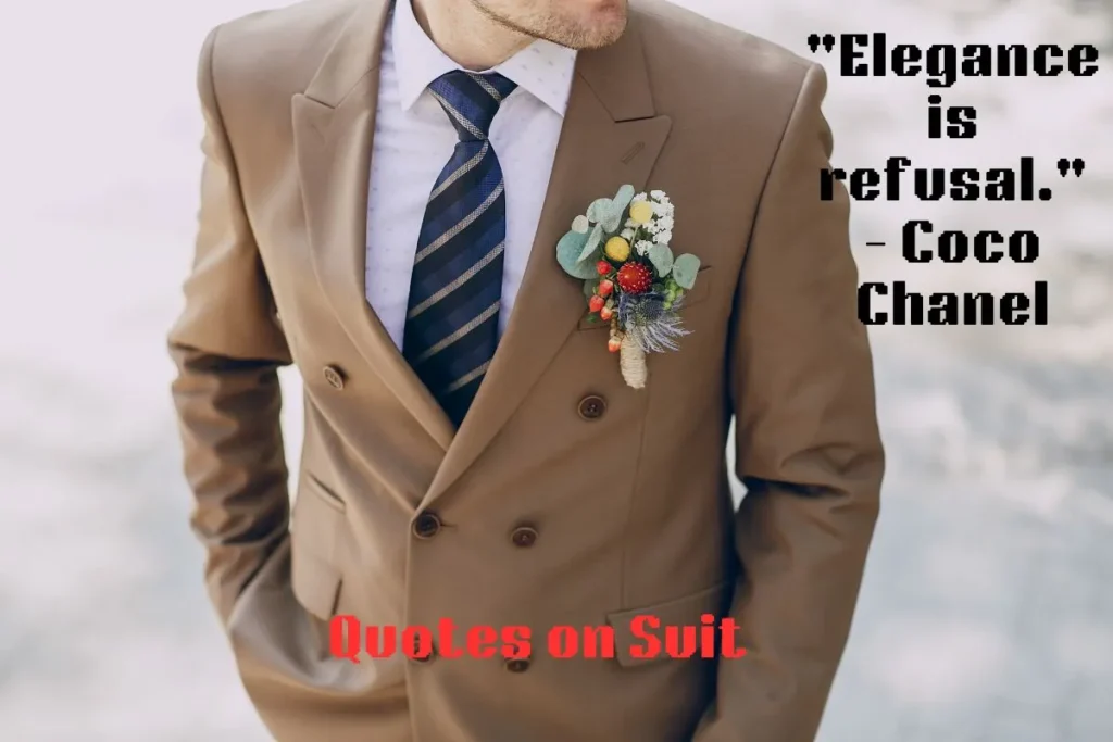Quotes on Suit 