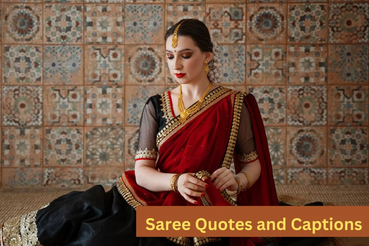 Saree Quotes and Captions