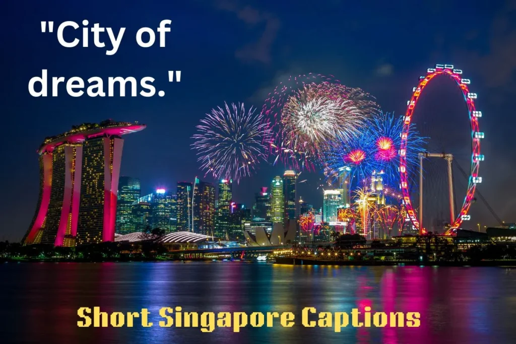 Short Singapore Captions
