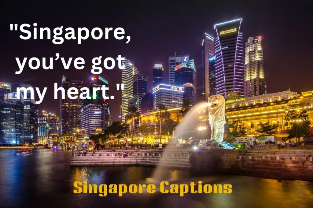 Singapore Captions