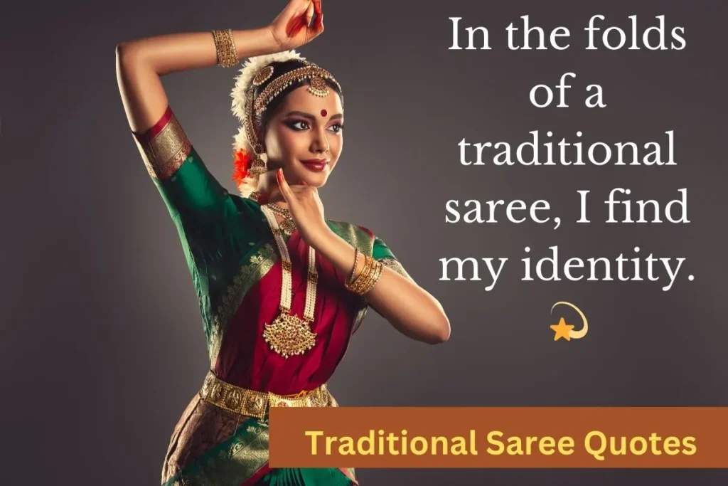 Traditional Saree Quotes