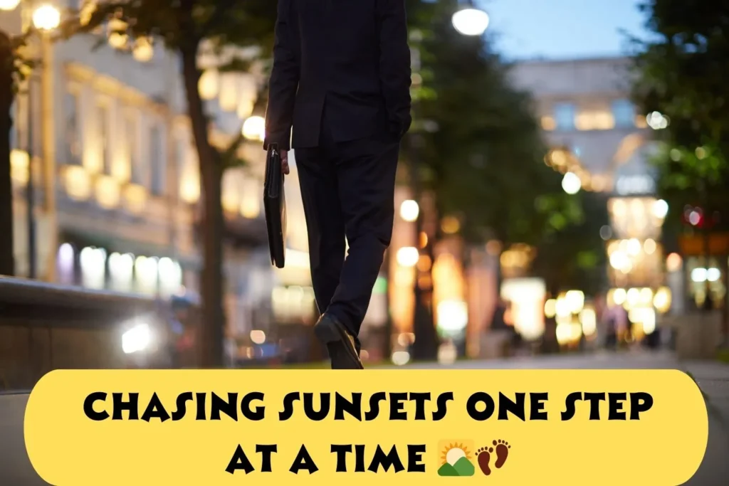 Best Evening Walk Captions