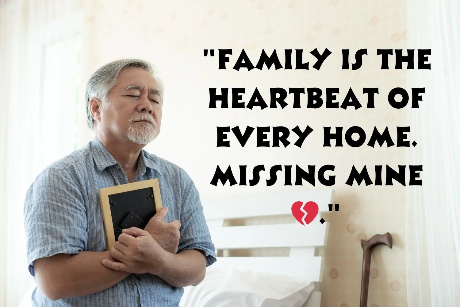 Captions For Missing My Family