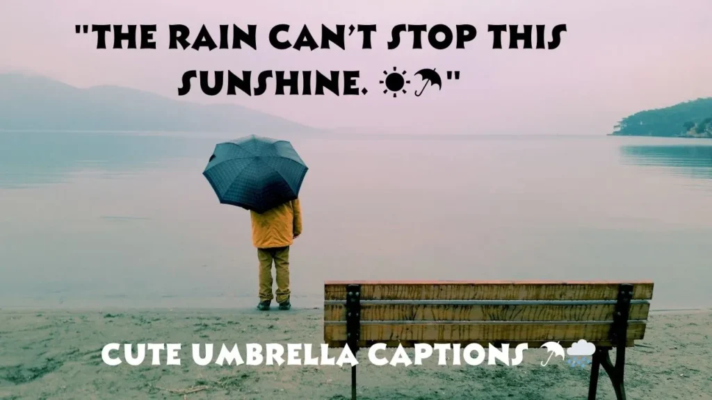 Cute Umbrella Captions  