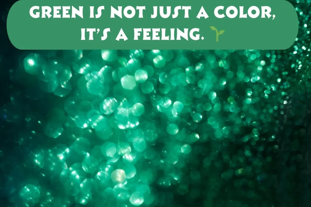 Emerald Green Captions For Instagram 