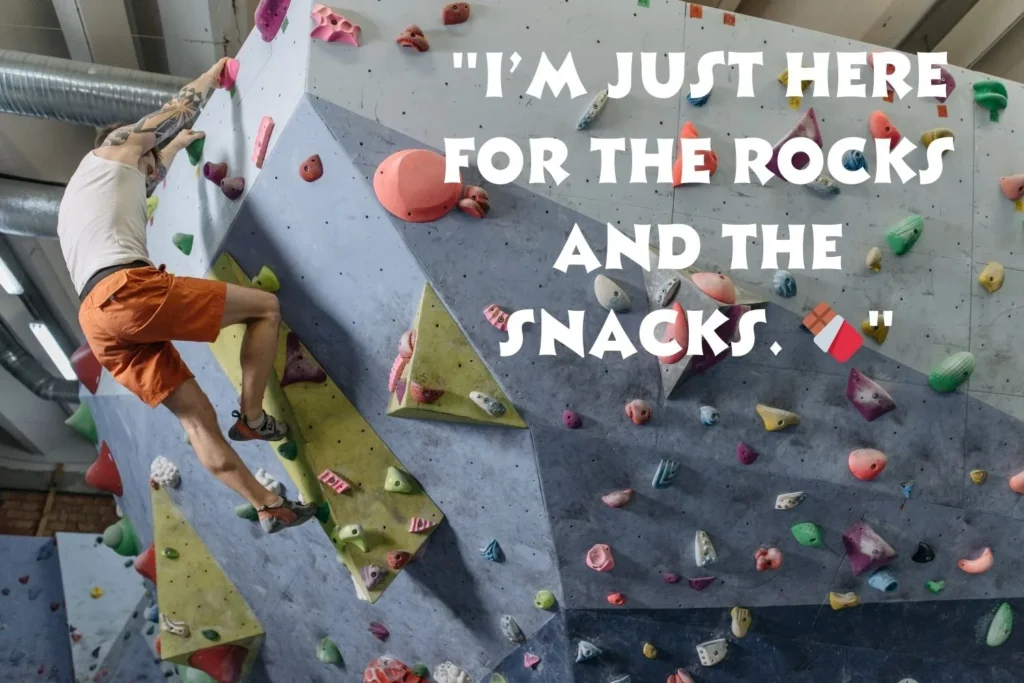 Funny Rock Climbing Instagram Captions