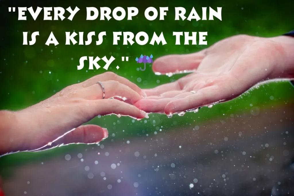 Rain Captions and Quotes