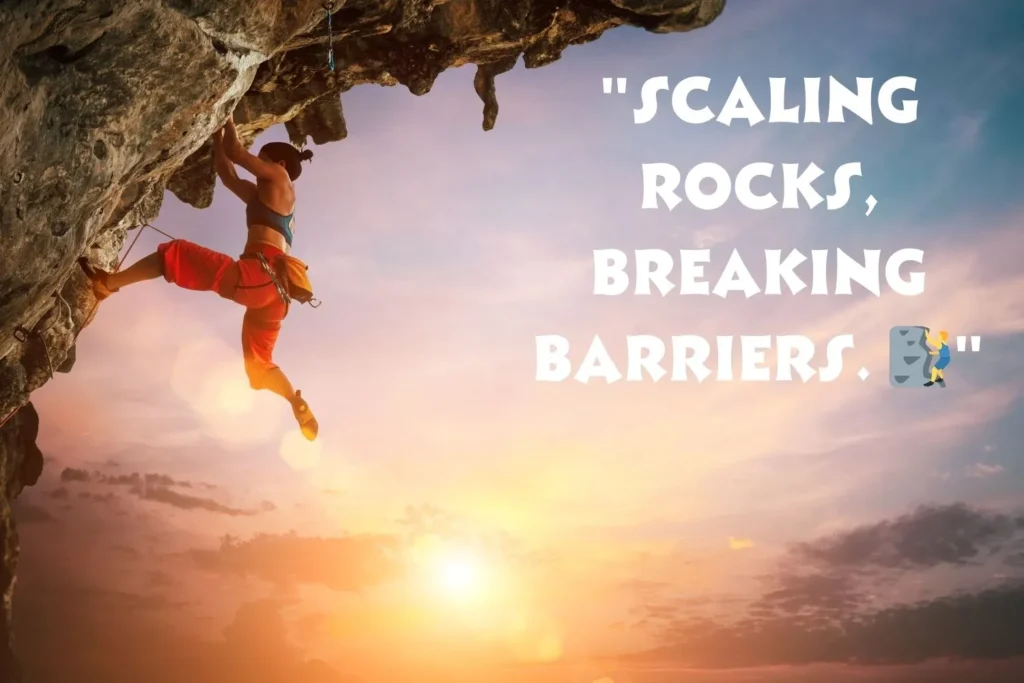 Rock Climbing Instagram Captions