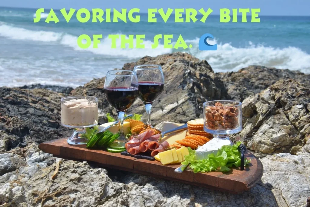 Short Captions for Seafood