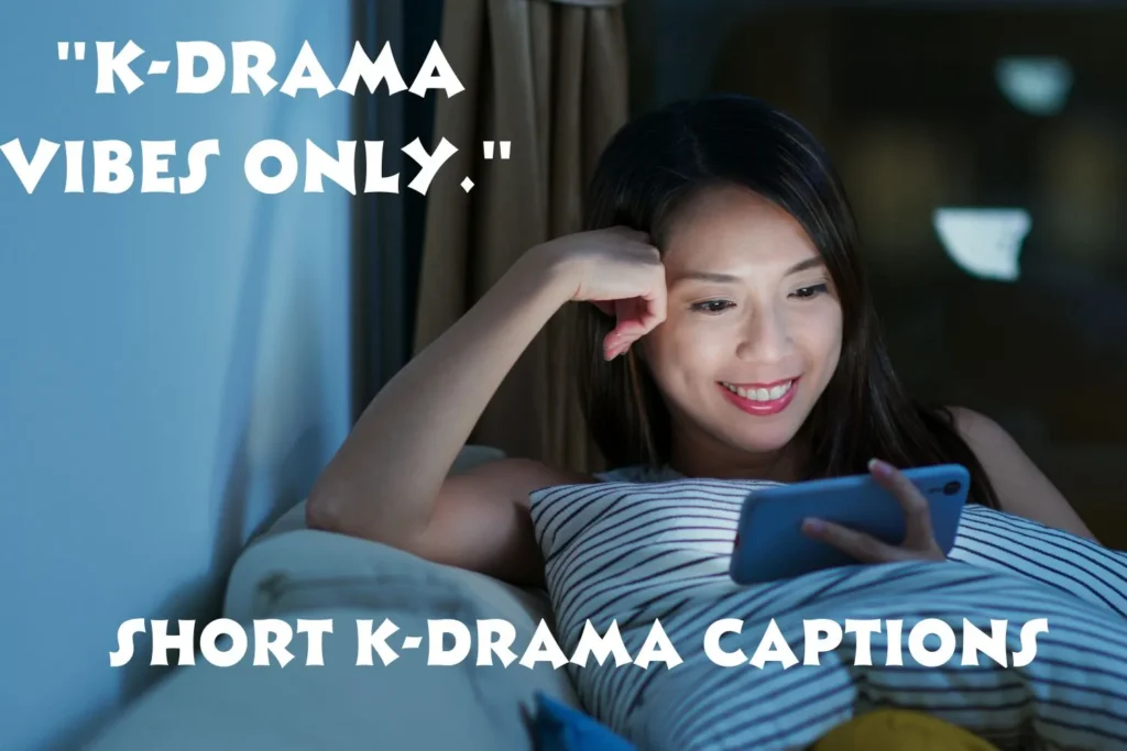 Short K-Drama Captions