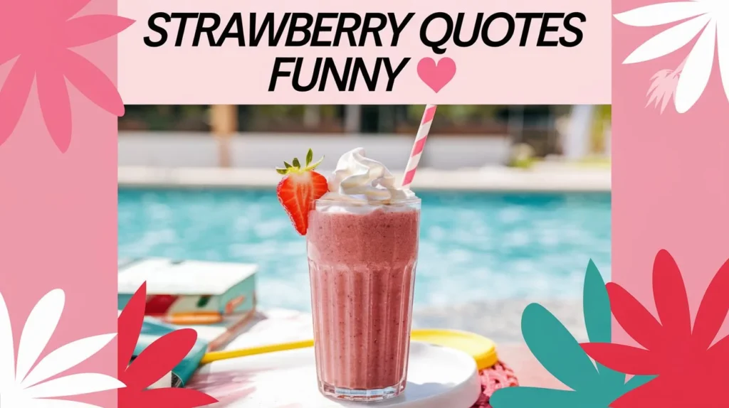 Strawberry Quotes Funny  