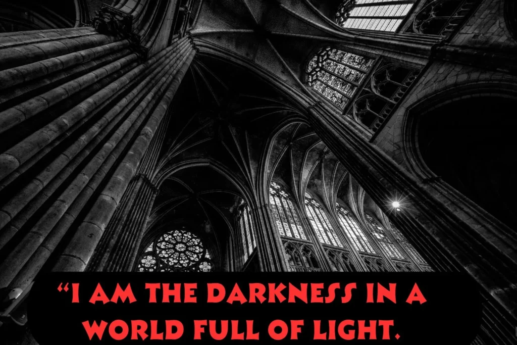 Top Gothic Captions & Quotes