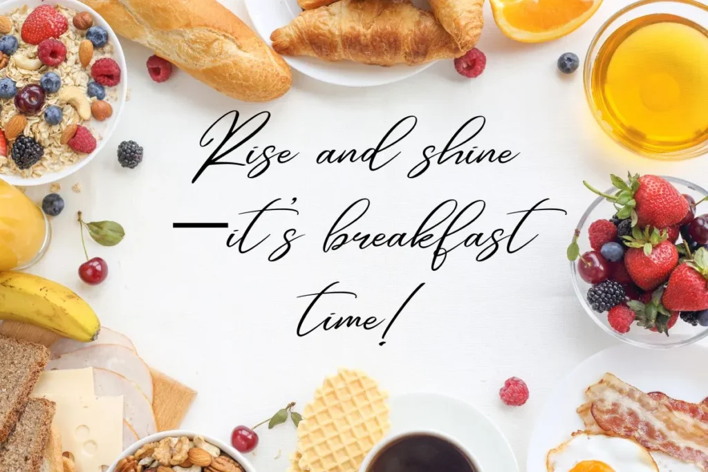 Breakfast Captions for Instagram