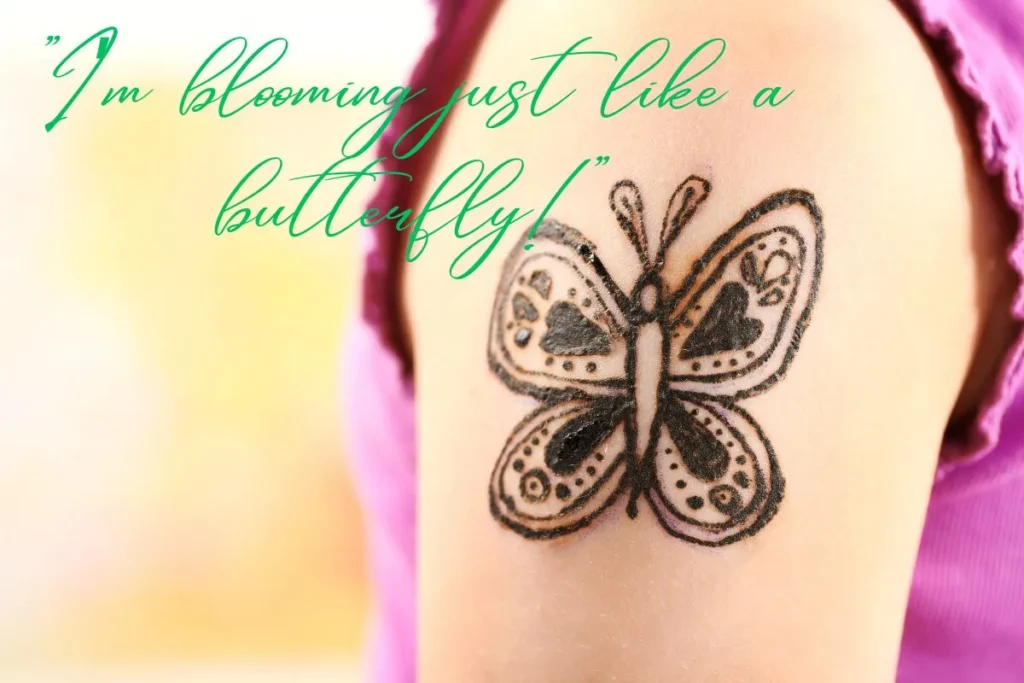 Butterfly Tattoo Captions