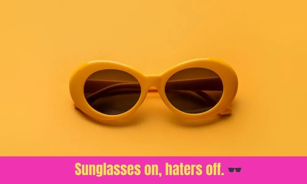 Cool Sunglass Captions