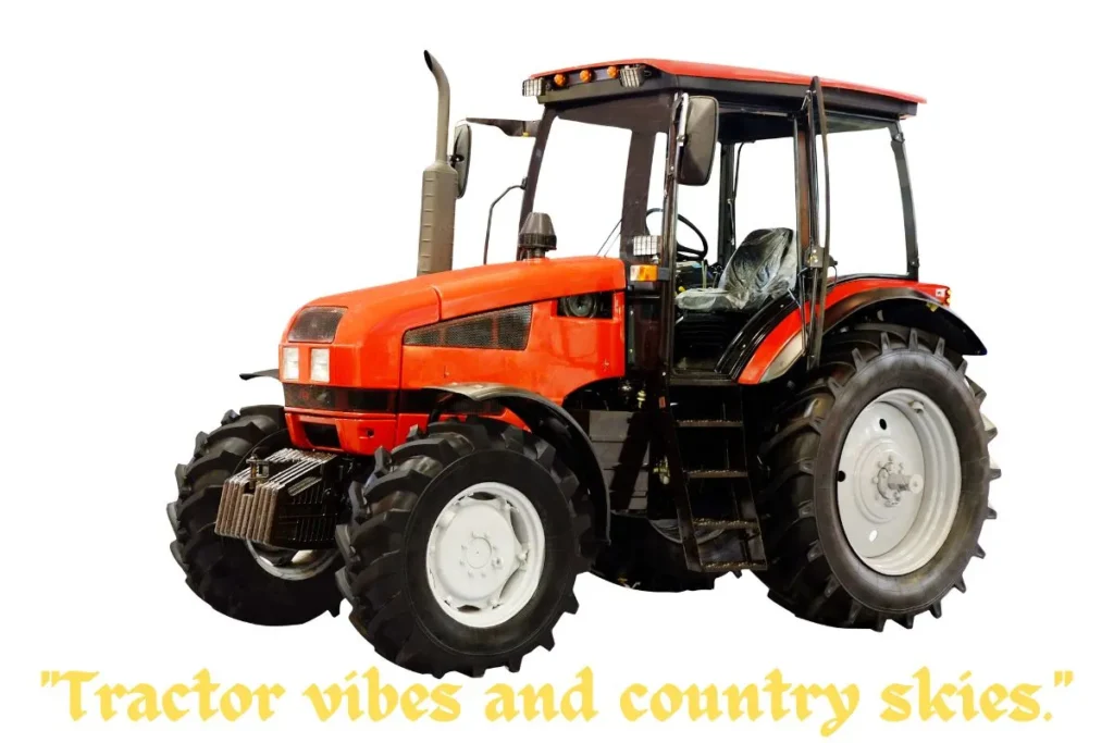 Tractor Captions For Instagram