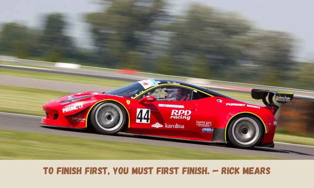 Race Car Quotes For Instagram