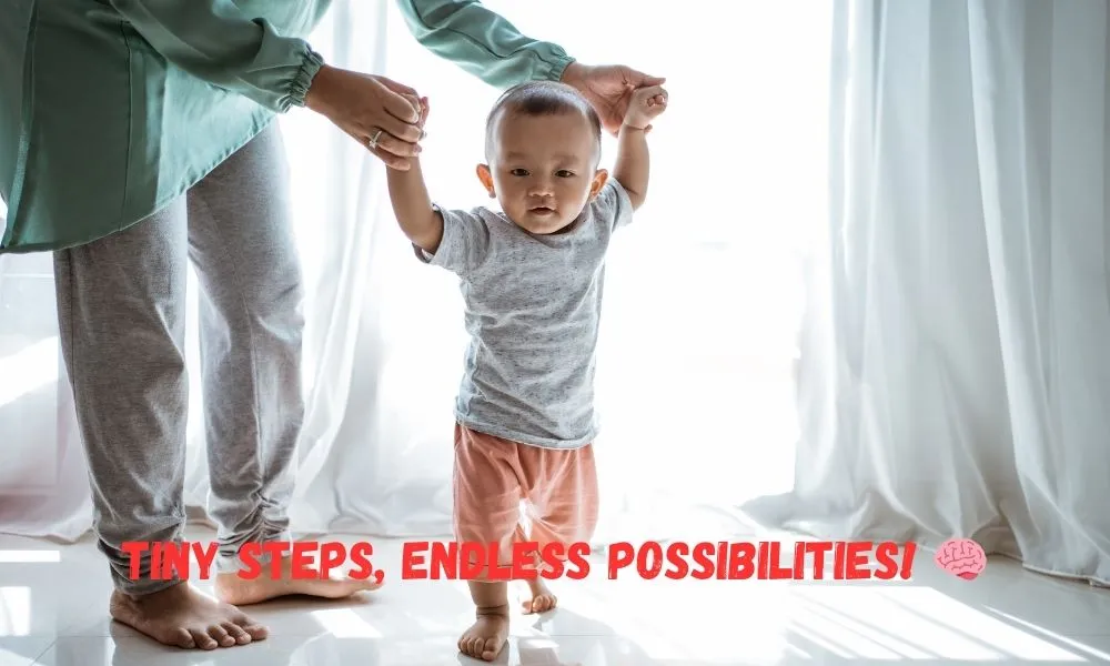 Sentimental Baby First Walk Captions