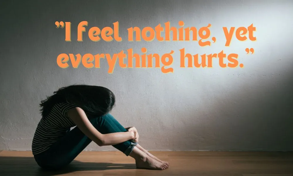 Feeling Empty Captions