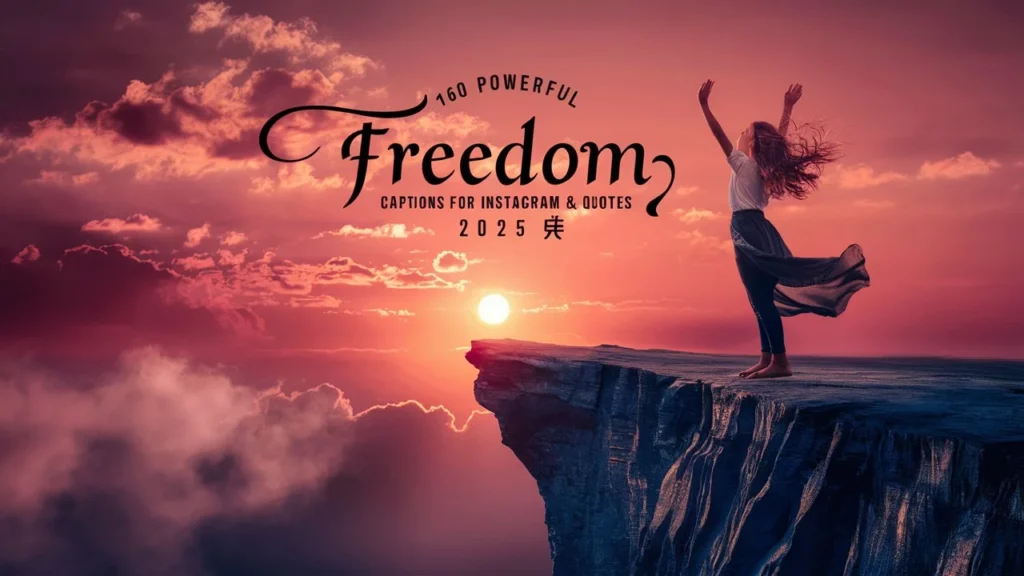 Freedom Captions For Instagram