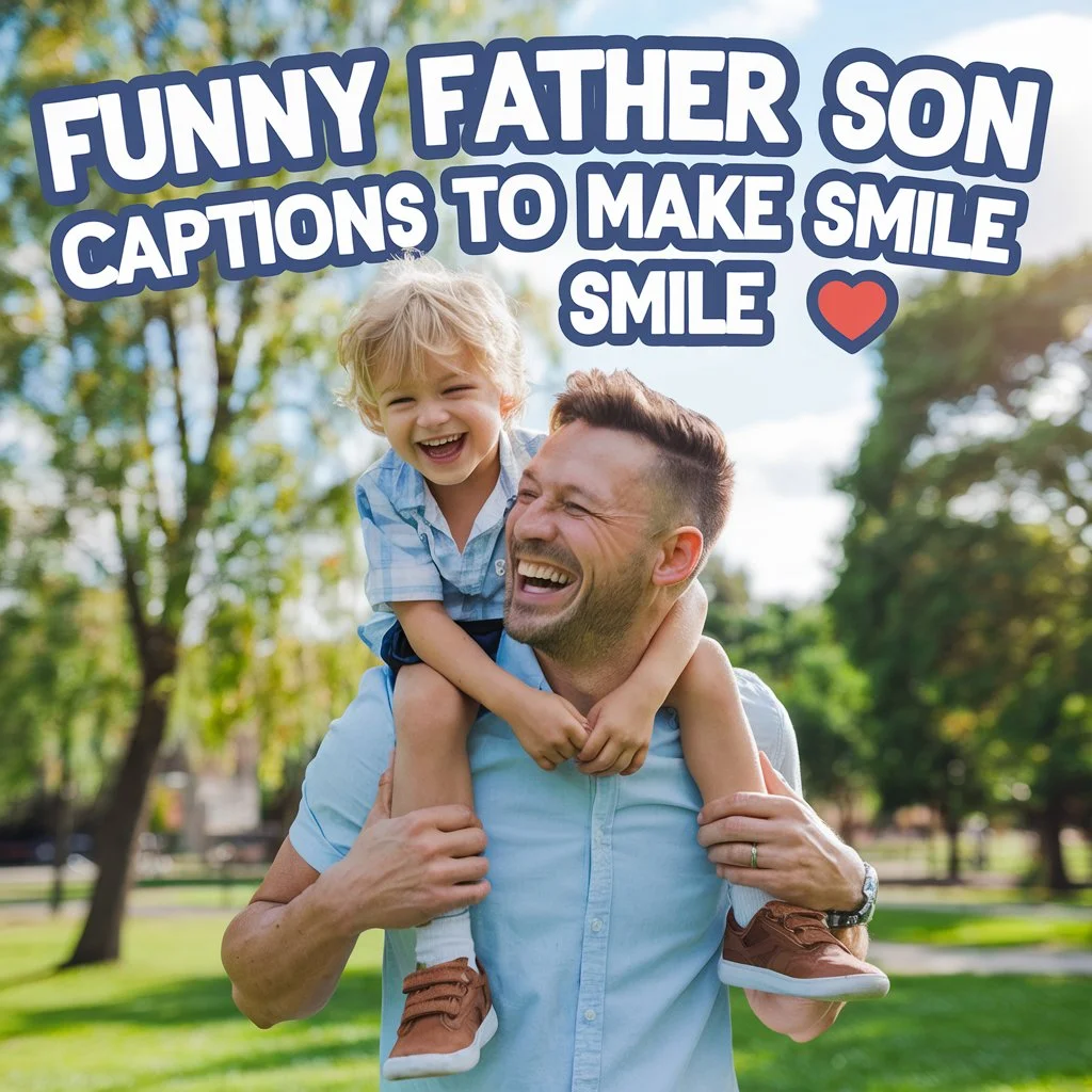 Funny Father Son Captions