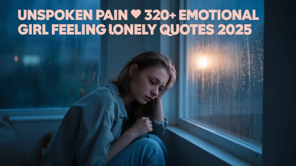 Girl Feeling Lonely Quotes