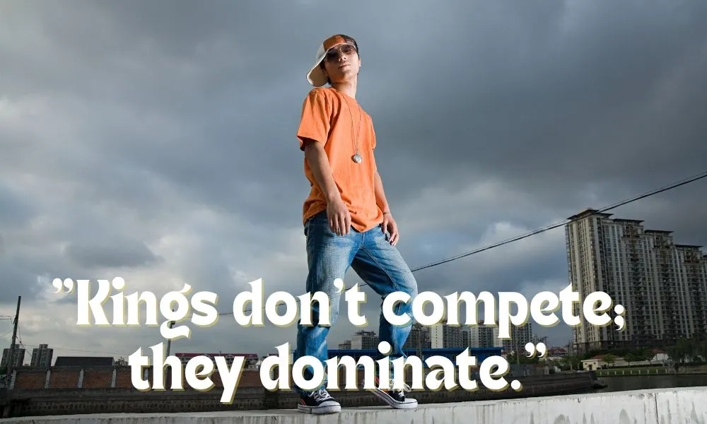 King Attitude Captions