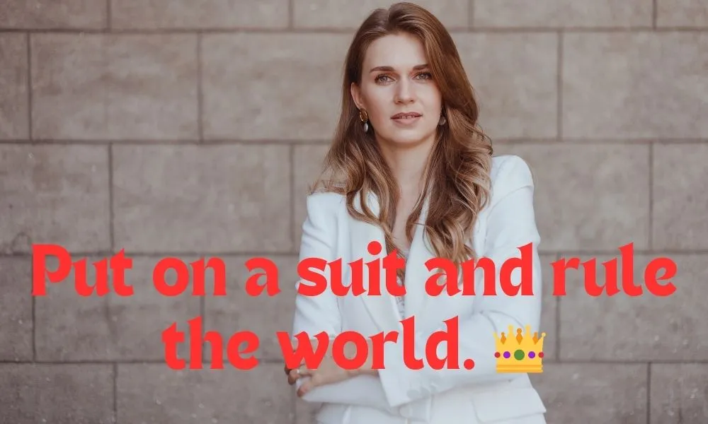 Suit Captions