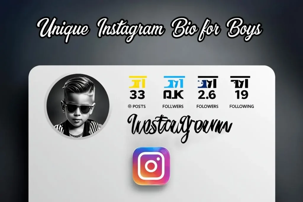 Unique Instagram Bio for Boys